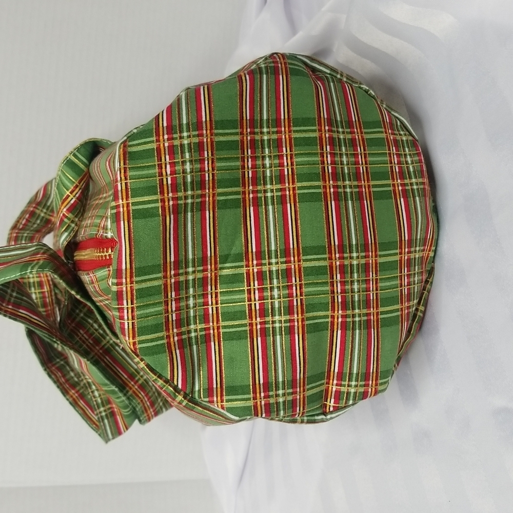 BUNNY BRADLEY BIRDIE BARREL BAG-SHERIDAN TARTAN DESIGN - Picture 4 of 8